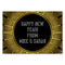 New Year's Eve Gold Personalised Poster Decoration - A3