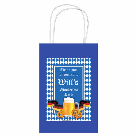 Personalised Oktoberfest Party Bags - Pack of 12