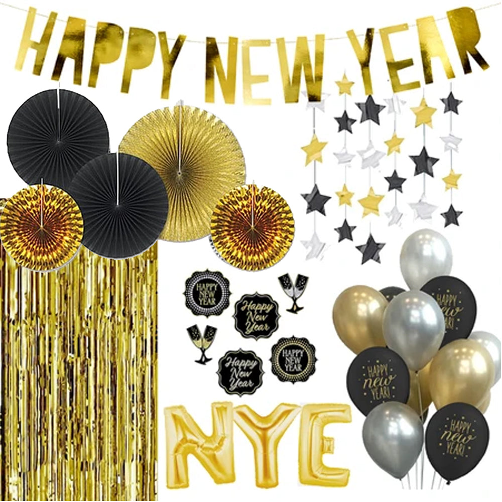 Happy New Year Decoration Pack