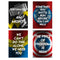 Superheroes Assemble Quotes Poster Pack - Pack of 4 - A3