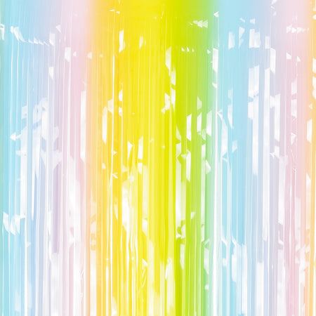 Rainbow Party Curtain - 100 x 195cm