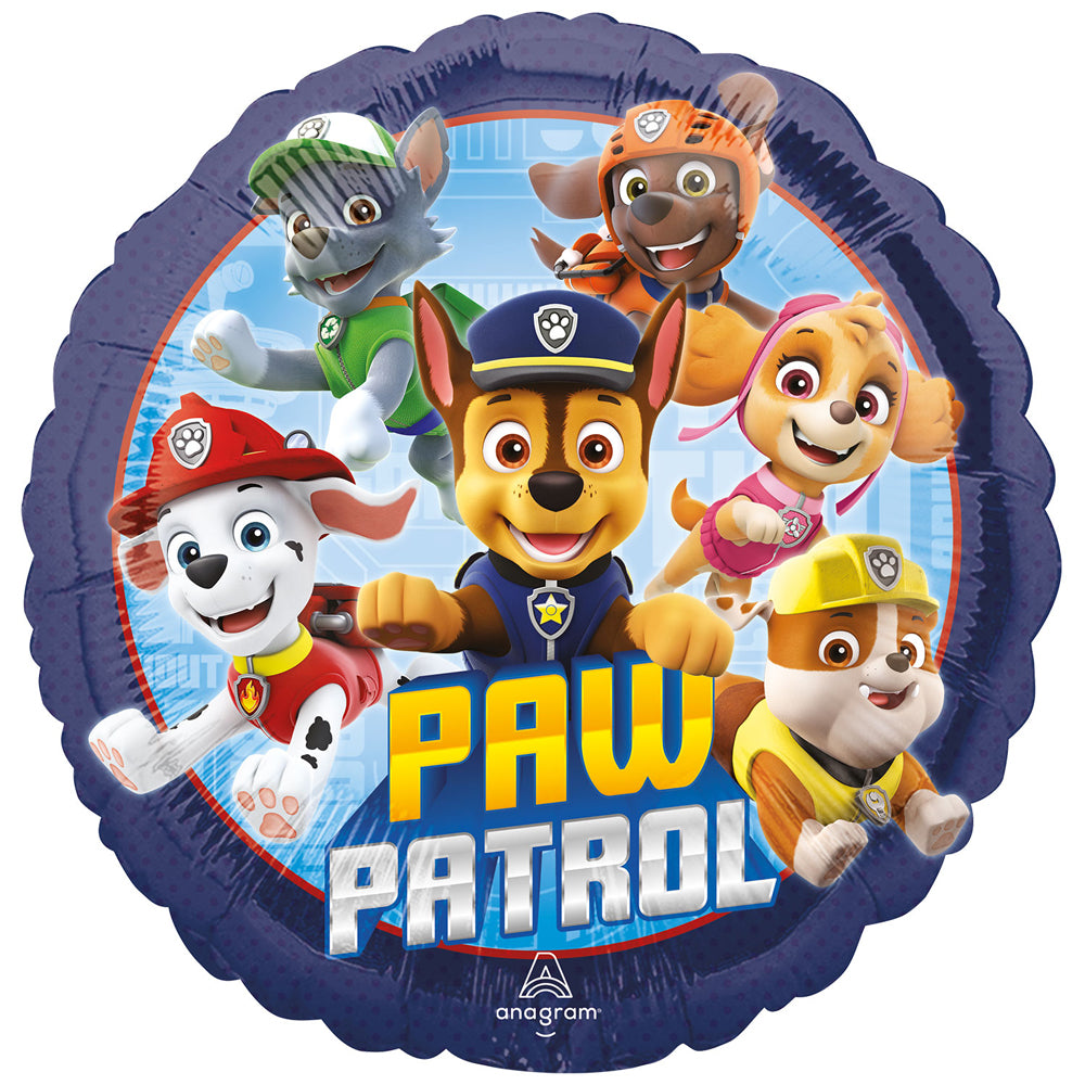 thumbnail image 2 of PAW Patrol 30-Inch Foil Balloons - Set Of 6 Featuring Marshall, Chase & Rubble 2 of 6