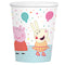 Peppa Pig Paper Cups - 266ml - Pack of 8