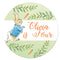 Personalised Badge 58mm - Peter Rabbit