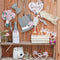 Rustic Country Wedding Photo Booth Props - Pack of 10