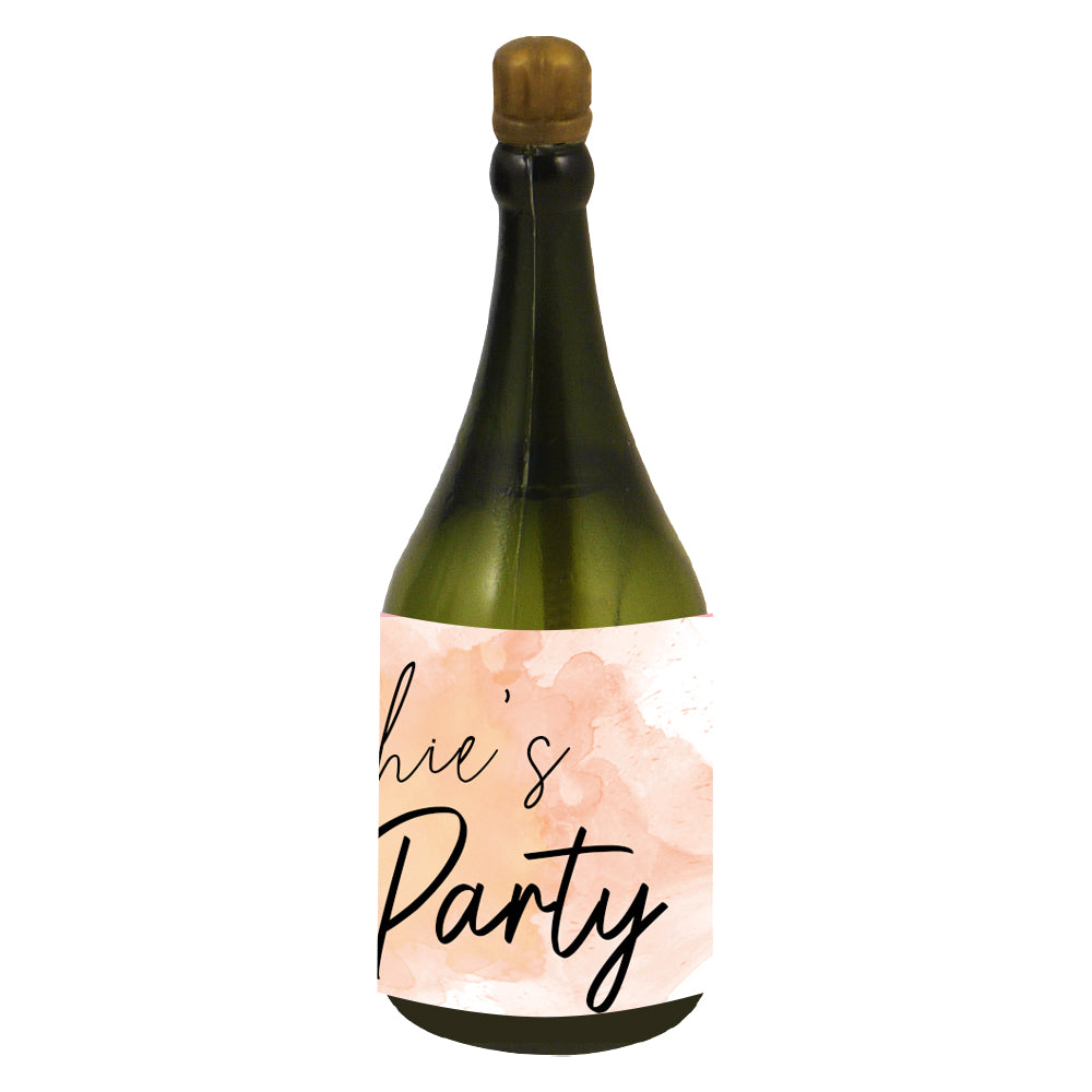 Personalised Champagne Bubbles - Rose Gold Blush - Pack of 16