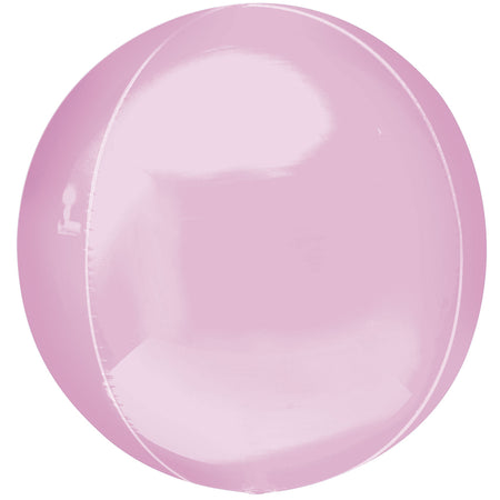 Pastel Pink Orb Foil Balloon - 16
