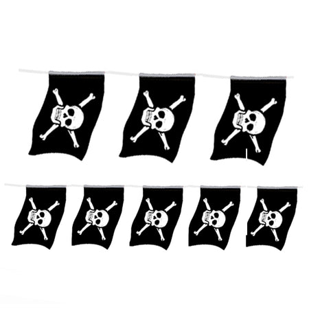 Pirate Paper Flag Bunting - 2.4m