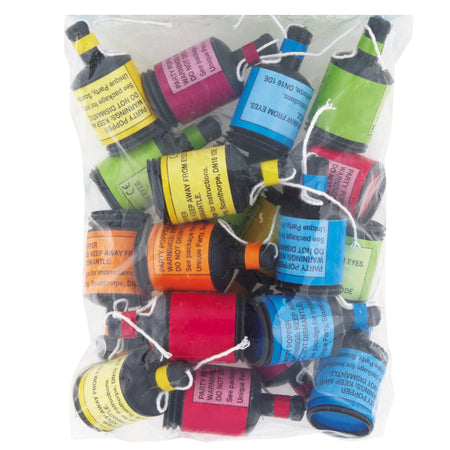 Assorted Party Poppers - Pack of 20