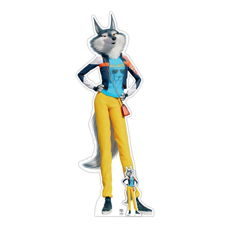 Porsha Wolf Sing 2 Lifesize Cardboard Cutout with Mini Cutout - 173cm x 66cm