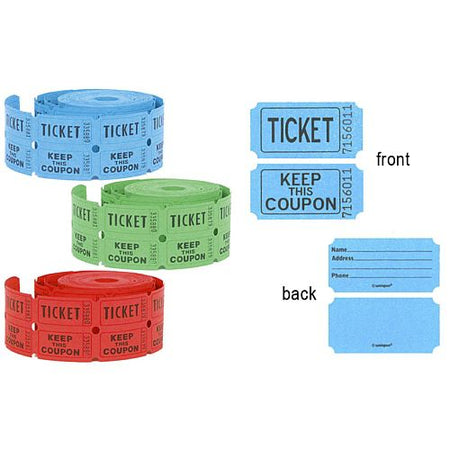 Keep This Coupon Ticket Roll - Per Roll