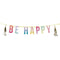 Be Happy Party Tassel Garland - 3.5m - Each