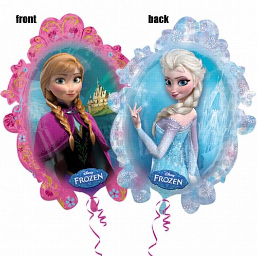 Disney Frozen Anna & Elsa Supershape Foil Balloon - 78cm