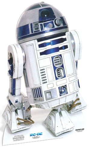 Star Wars R2-D2 Cardboard Cutout - 76cm