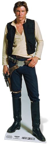 Star Wars Han Solo Cardboard Cutout - 1.83m