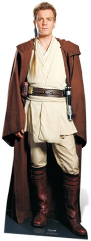 Star Wars Obi Wan Kenobi Cardboard Cutout - 1.76m