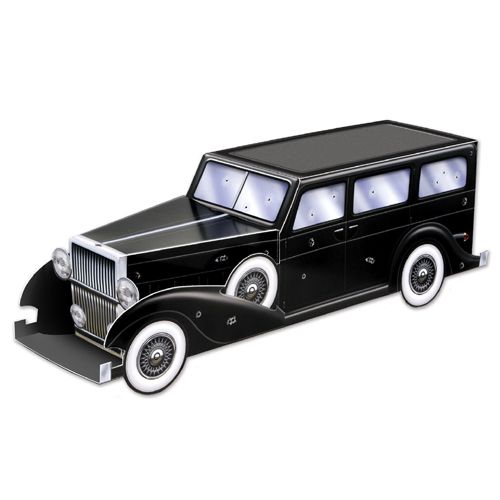 Gangster Car Centrepiece - 30.5cm