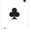 Ace of Clubs Playing Card Cardboard Cutout - 1.54m