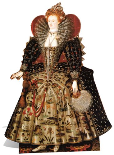 Queen Elizabeth I Cardboard Cutout - 1.6m