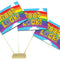 Good Luck Paper Table Flags - 15cm on 30cm Pole - Each