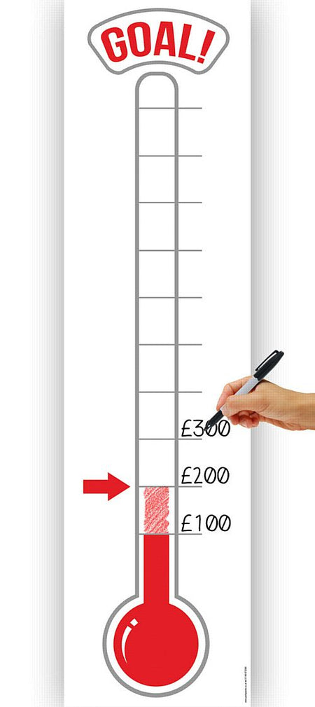 Fundraising Thermometer Banner - 1.2m