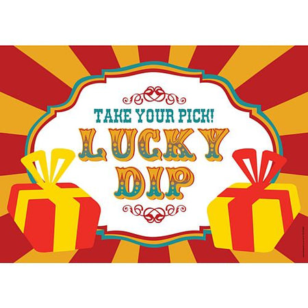 Fundraising Lucky Dip Sign - A3