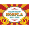 Fundraising Hoopla Sign - A3