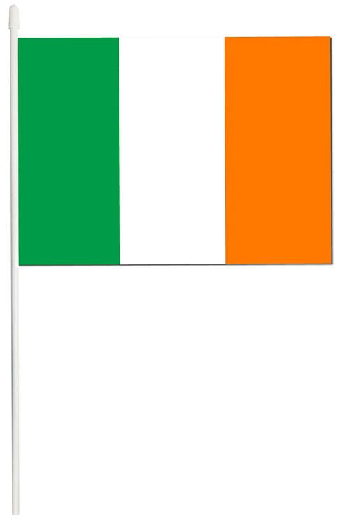 Irish PVC Hand Waving Flag - Each - 11" x 7"