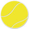 Tennis Ball Cutout - 25cm