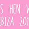 Light Pink Hen Party Personalised Banner - 1.2m