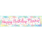 Party Time Personalised Banner - 1.2m