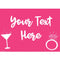 Team Bride Hen Party Personalised Poster- A3