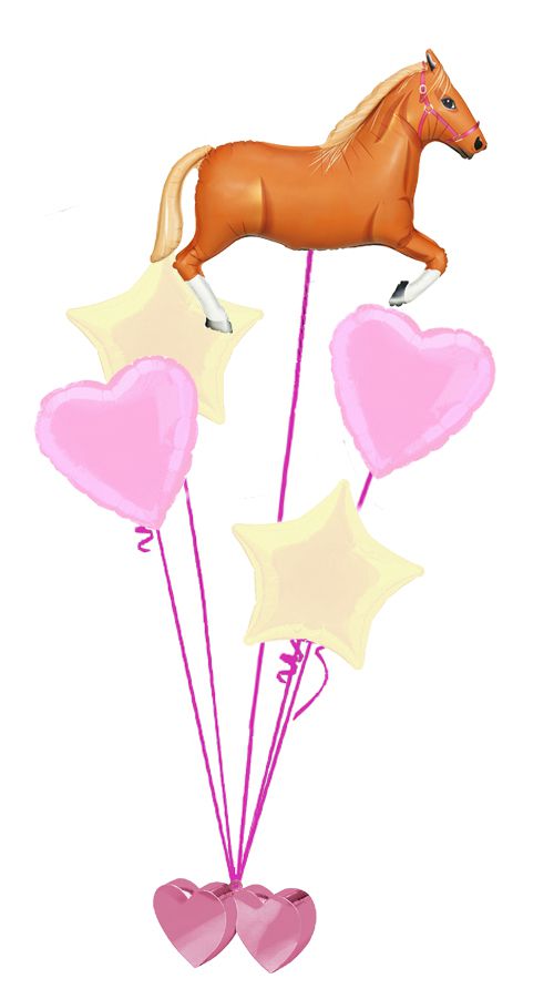 Pony Party Balloon Bouquet