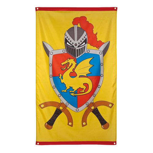 Knights and Dragons Flag - 1.5m