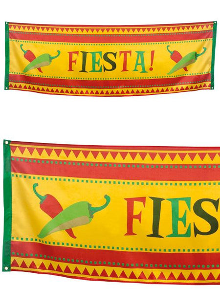 Fiesta Fabric Banner - 2.2m