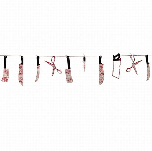 Bloody Weapons Garland - 2.28m