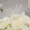 Silver Glitter Table Numbers 1-12