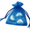 Favour Bag with 3 Chocolates - Royal Blue - Pack of 10