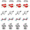 Personalised Wedding Tattoos- Pack of 24