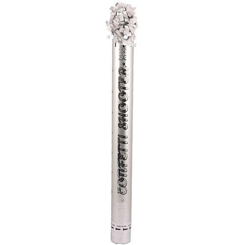 Silver Confetti Cannon - Biodegradable Confetti - 50cm - Each