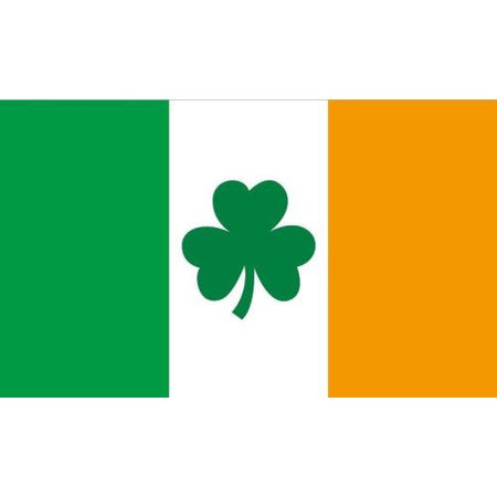 WinCraft Official Irish Shamrock Flag - 2x3 Foot Small Polyester Flag With Metal Grommets
