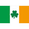 Ireland Shamrock Cloth Flag 5' x 3'