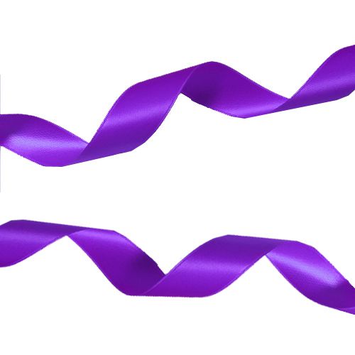 15mm Purple Satin Ribbon- Per Metre