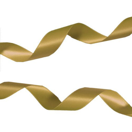 15mm Gold Satin Ribbon- Per Metre