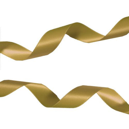 25mm Gold Satin Ribbon- Per Metre