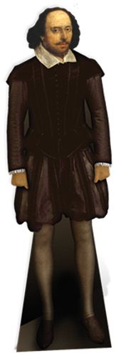 William Shakespeare Cardboard Cutout - 1.71m