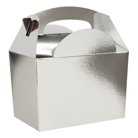 Metallic Silver Party Box - Each