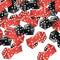 Dice Confetti Black and Red - 14g