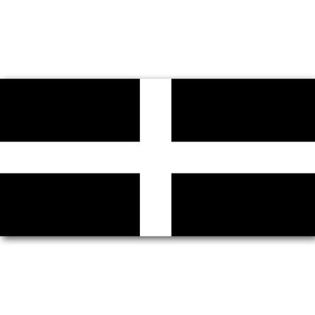 Cornish Polyester Fabric Flag 5ft x 3ft