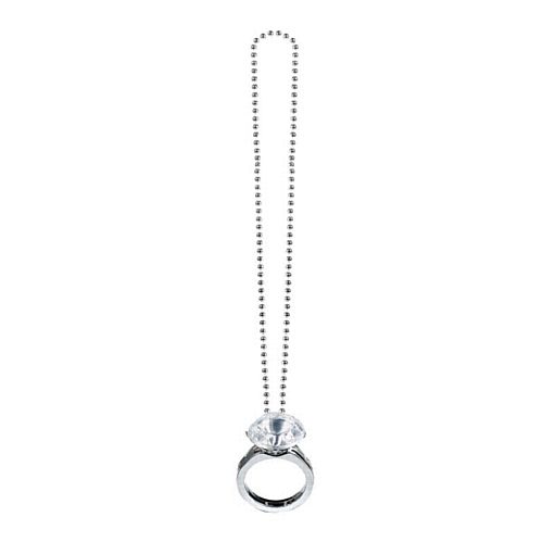 Hen Party Engagement Ring Necklace